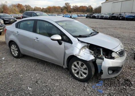 2013 Kia Rio Ex from USA, damaged, VIN KNADN4A37D6207701